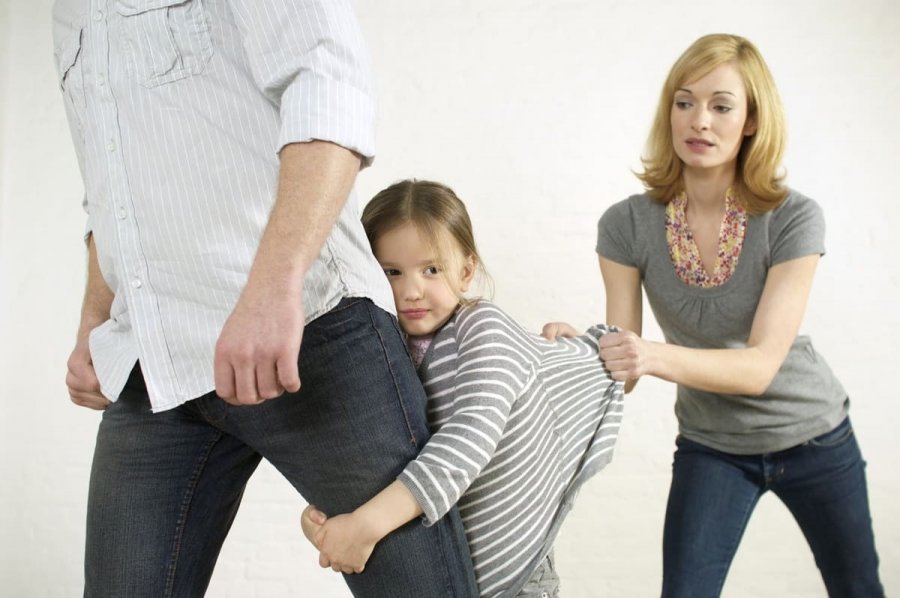 Манипуляции родителей детьми при разводе