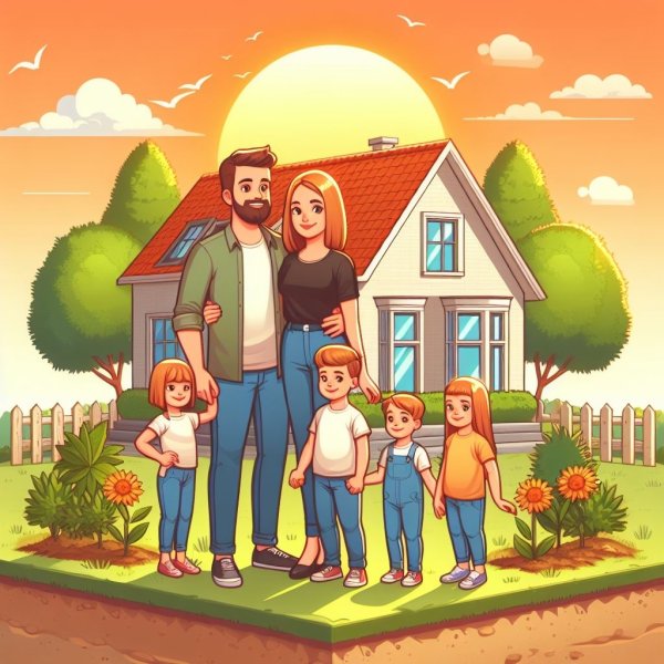 Личное пространство в многодетной семье