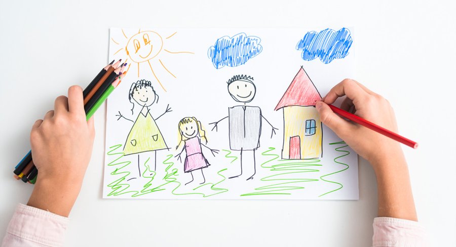 Анализируем детский рисунок семьи